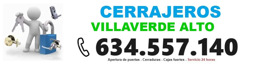 cerrajeros Villaverde Alto 24 horas